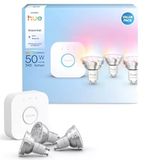 Philips Hue Essential 3'Lü Gu10 Spot Başlangıç Seti 345 Lumen - 15.000 Saat Ampul Kullanım Ömrü [Enerji Sınıfı F]