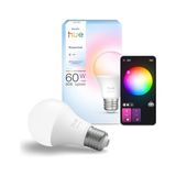 Philips Hue Essential 8W E27 806 Lumen Renkli Akıllı Ampul A60-25.000 Saat Ampul Kullanım Ömrü [enerji Sınıfı F]