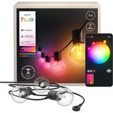 Philips Hue Festavia Globe Dış Mekan 10 Ampul 30 W RGB Işıklar 7 Metre Dahili LED