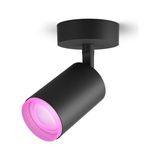 Philips Hue Fugato Akıllı Led Spot Lamba 1x4.2W (Siyah) - Tek Spot