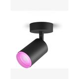 Philips Hue Fugato Single Spot Lamba, Akıllı Led Ampul ile, Siyah, 1x5.7W