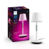 Philips Hue GO Belle Taşınabilir Masa Lambası - Beyaz - 25.000 Saat Ampul Kullanım Ömrü