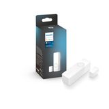 Philips Hue Güvenli Akıllı Kontak Sensörü, Beyaz - 1 Paket - İç Mekan Kapıları ve Pencereler için Üretilmiştir - Hue Bridge gerektirir - Hue App ile çalışır