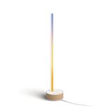 Philips Hue White & Col. Amb. Gradient Signe Oak, Masa Lambası, Ahşap Görünümlü, 16 Milyon Renk, Uygulama ile Kontrol Edilebilir, Amazon Alexa (Echo, Echo Dot) ile Uyumlu