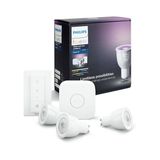 Philips Huewca 4.2W GU10 Renkli Akıllı Ampul 3'lü Spot
