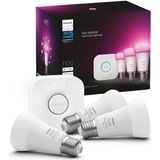 Philips Huewca 9W E27 RGB LED Akıllı Ampul 3'lü Başlangıç Seti Güç Tüketimi 1,2 W - 1 - 10 W