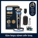 Philips i9000 Ultra SkinIQ Islak&Kuru Tıraş Makinesi Açık Gri Renkli 360° Başlıklarla Kablosuz Kullanım