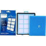 Philips İle Uyumlu FC 9712 PowerPro Expert Ön ve Hepa Filtresi Seti