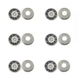 Philips İle Uyumlu, Fs820 Fs820 Fs801 Fs829 Elektrikli Tıraş Makinesi Bıçağı Fr6, Yedek Tıraş Bıçağı Grubu (12 Adet)