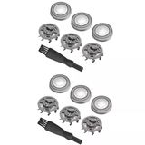 Philips İle Uyumlu, Norelco Sh30 Sh50 52 Serisi 1000 2000 S1020 S1050 S1060 Tıraş Makinesi Elektronik Yedek Tıraş Makinesi Tıraş Bıçağı Düzeneği (12 Adet)
