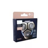 Philips İle Uyumlu, Sh91 Yedek Tıraş Başlığı, 9000 Serisi İçin 3 Folyo + 3 Kesici Ve Prestige Sp9xxx Yedek Tıraş Başlıkları