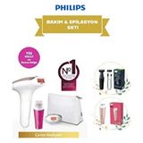 Philips Ipl Lumea Epilasyon Cihazı Full Set - Yüz Temizleme Cihazı Tıraş Makinesi - Acısız Uv Korumalı