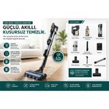Philips Islak & Kuru Aqua Yeni Hibrit Motorlu Ultra Premium Kablosuz Dikey Süpürge, Kendini Temizleme - Siyah