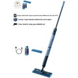 Philips Islak Kuru Zemin Temizleyici Elektrikli Mop Kablosuz Şarjlı Yer Silme Makinesi Kendi Kendini Temizleme Özellikli + Hediye Yüzey Deterjanı+Mop - 450 ml - Lacivert