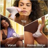 Philips Kablosuz 2 Akıllı Başlık Yüz & Vücüt ve Hassas Bölge Bakım & Akıllı Lazer Premium Epilasyon Seti (Yüz Bakım, Vucüt Traş ve Lazer Epilasyon ), Onerous Lambader Hediye - Beyaz