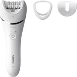 Philips Kablosuz Satinelle Epilatör Epilasyon Aleti BRE700/05 Islak Kuru Beyaz
