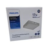 Philips Kare Tavan LED Lamba 17W 4000K Beyaz (Beyaz ile Sarı Arası IŞIK)2200 Lümen 22CM Plastik Gövde - 4000K - Doğal Beyaz