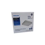Philips Kare Tavan LED Lamba 17W 4000K Beyaz (Beyaz ile Sarı Arası IŞIK)2200 Lümen 22CM Plastik Gövde