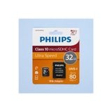 Philips krk FM32MP45B, 32GB, SDHC, UHS-I, V10, Class10, MicroSD Kart Bellek (SD Adaptörlü) krk