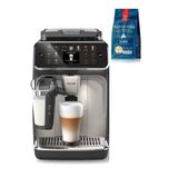 Philips LatteGo Espresso Makinesi, 5500 Serisi, SilentBrew Teknolojisi, 1 Kg Çekirdek Kahve HEDİYE