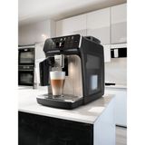 Philips Lattego Seri Tam Otomatik Kahve ve Espresso Makinesi, Renkli Dokunmatik Ekran, Aquaclean Filtre, Şık Tasarım | Onerous Lambader - Siyah