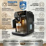 Philips Lattego Tam Otomatik Espresso Makinesi + Dijital Mutfak Tartısı Hediye - 24.6 x 37.2 x 43.3 cm (G x Y x D)