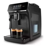 Philips Lattego Tam Otomatik Espresso Makinesi Mat Siyah 2200 Serisi -Aquaclean Filtre, Özel Süt Köpürtücü, Sezgisel Dokunmatik Ekran, Yüksek Su Kapasitesi Ve