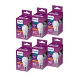 Phılıps Led 10-75w Ampul 2700k Sarı Işık 6lı