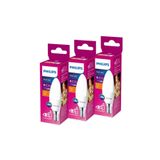Phılıps Led 40w Mum Ampul Sarı Işık E14 İnce Duylu 3lü