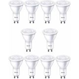Philips LED Ampul 4,7-50W GU10 6500K Beyaz Işık 10 Parça Enerji Tasarruflu Aydınlatma
