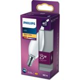 Philips LED Classic Buzlu Mum Filament 2.2W 250 Lumen 2700K Sarı Işık BA35 E14 Duy (25W Eşleniği) - 1 - 10 W