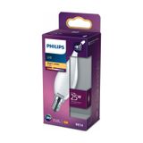 Philips LED Classic Buzlu Mum Filament 2.2W 250 Lumen 2700K Sarı Işık BA35 E14 Duy (25W Eşleniği)