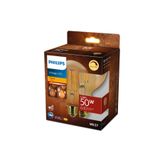 Philips LED Classic Dimlenebilir Amber Filament Ampul 5.8W 640Lum 2200K Sarı Işık G95 E27 (50W)