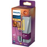 Philips LED Classic Dimlenebilir Şeffaf Filament Ampul 5.9W 806Lum 2700K Sarı Işık ST64 E27 (60W) - 50,1 - 75 W