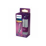 Philips LED Classic Şeffaf Mum Filament 2W 250 Lumen 2700K Sarı Işık BA35 E14 Duy (25W Eşleniği)