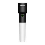 Philips LED El Feneri 300 Lümen Ipx4 Suya Dayanıklı 4 Işık Modlu - SFL5001/62 - Şarjlı El Feneri - Siyah