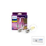 Philips Led Filament Rustik Ampul 7W E27 Gold - 2'Li, 806 Lümen, Cam Gövde, Kod 777739 00- 6'Li Paket