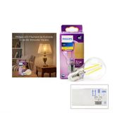 Philips Led Filament Rustik Ampul 7W E27 Gold - 806 Lümen, Cam Gövde, Kod 777579 00- 4'Li Paket