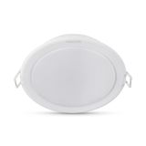 Philips LED gömme spot Meson, yuvarlak, beyaz, 12.5 W, nötr beyaz ışık (3.000 K)