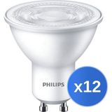 Philips LED Spot 50W GU10 Sarı Işık 2700K 12'li - Beyaz - 1 - 10 W