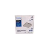 Philips Lighting Sıvaüstü Küçük Model Tavan Lamba 12,5W 6500K Beyaz Işık 1250 Lümen 16,5 cm Kare Plastik Gövde