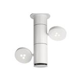 Philips Lirio Alüminyum Beyaz Renk 2x 7,5W Power LED Sarı Işık Ayarlanabilir Yön Dimmable 2'li Tavan Armatür - 3000K - Günışığı
