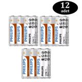 Philips LongLife AA R6 1.5V 12'li Kalem Pil