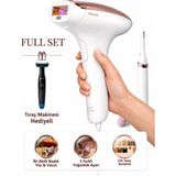 Philips Lumea Advanced Ipl Tüy Alma Cihazı Yüz ve Vücut Kullanımı 5 Işık Ayarlı Cilt Tonu Sensörlü + Tıraş Makinesi - Renk