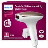 Philips Lumea IPL 7000 Serisi - 18 aya kadar ipeksi pürüzsüzlükte bir cilt¹ sağlayan IPL epilasyon cihazları, vücut ve yüz için 2 aparatla, lazer epilasyona alternatif (BRI921/00)