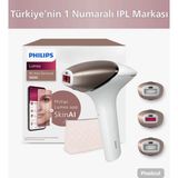 Philips Lumea Lazer Epilasyon Ipl Tüy Alma Cihazı Yüz+Vücut+Hassas Bölge Kullanımı,kablolu/kablosuz