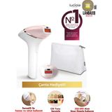 Philips Lumea Yüz+Vücut+Hassas Bölge + Çanta Lazer Epilasyon Cihazı + Luciole Lambader Hediye - beyaz