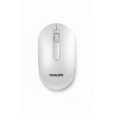 Philips M402 Beyaz Kablosuz Mouse, Ergonomik Ele Tam Oturan Tasarım, 2.4GHz Wireless Fare, Otomatik Uyku Modu ve Enerji Tasarrufu, Hassas Optik İzleme, Tek AA Pil ile Çalışma