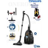 Philips Marathon Elektrikli Süpürge | Toz Torbasız Teknoloji | Güçlü Emiş, Hijyenik Hepa Filtre ve Uzun Ömürlü Performans+Philips Çay Makinesi - Antrasit
