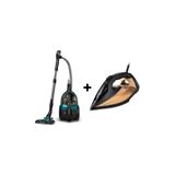 Philips Marathon Ultimate XB9185/07 Toz Torbasız Süpürge + Azur 7000 Serisi DST7040/80 Buharlı Ütü